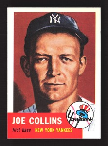 1991 Topps Archives Ultimate 1953 #9 Joe Collins    New York Yankees
