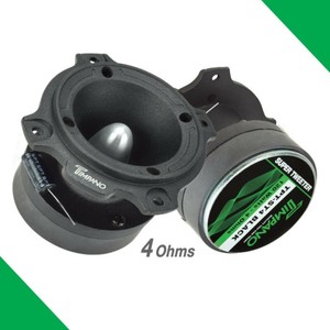 (2) 3.5" SUPER TWEETER TIMPANO 120W TPT-ST4 BLACK BULLET 4 OHMS PRO AUDIO - PAIR