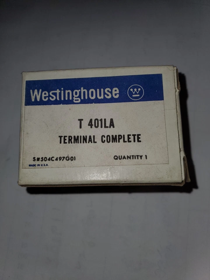 Westinghouse T401LA Industrial Control System