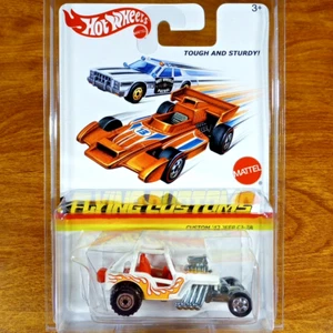 Hot Wheels Flying Customs Custom '42 Jeep CJ-2A White CT BW Blackwall 2013 - Picture 1 of 3