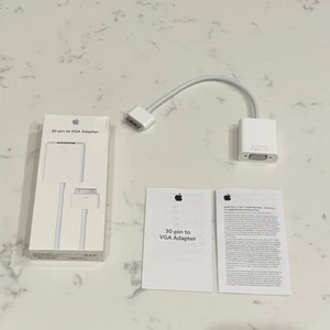 Adaptateur Apple 30 broches vers VGA A1368 MC552ZM/B neuf scellé - Photo 1/6