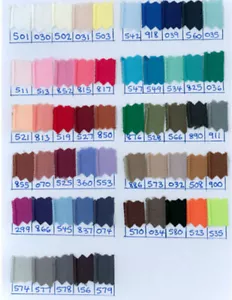 8" 9" 10" 12" Inch Nylon Closed End Zip YKK Zipper skirt trouser dress 55 Colour - Picture 1 of 43