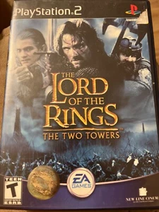 Lord of the Rings: The Two Towers Black Label (Sony PlayStation 2, 2004) - Picture 1 of 2