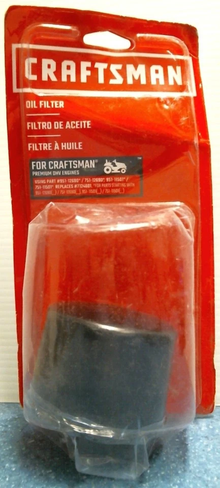 Filtro de aceite Craftsman (CMXGZAM201010) FS Foto 1 de 4