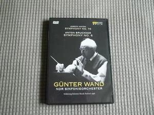 HAYDN SYMPHONY NO. 76/BRUCKNER SYMPHONY NO. 6 DVD GUNTER WAND ARTHAUS MUSIK - Imagen 1 de 3