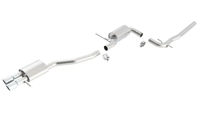 Borla S-Type Cat-Back Exhaust For 2006-2010 Volkswagen MK5 Jetta 2.5L 5 Cyl. - Image 1 of 3