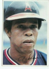 Vintage Rod Carew 1980 Topps Large MLB Trading Card 12 of 60 Twins