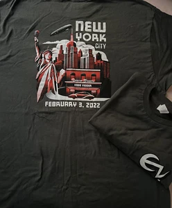 EDDIE VEDDER THE EARTHLINGS TOUR SHIRT MED BEACON THEATER NYC 2022 EV PEARL JAM - Picture 1 of 6