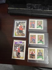 1987-88 O-Pee-Chee #169 + OPC Stickers #114, #129 RON HEXTALL RC Rookie LOT x 4
