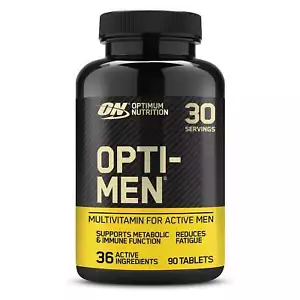 Optimum Nutrition Opti-Men | Multi Vitamin | Premium Vitamins & Minerals 90 Caps - Picture 1 of 1