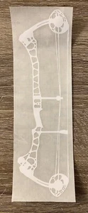 Mathews TRX 36 Bow Decal 8” Vinyl Decal Sticker - White/Other Colors - Picture 1 of 1