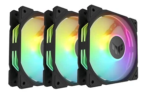 Asus 3er Set Lüfter TUF Gaming TR120 ARGB schwarz - Bild 1 von 5