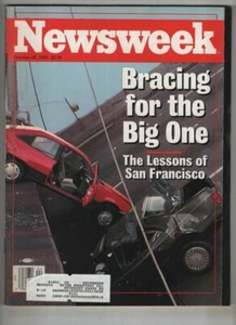 Newsweek Mag The Lessons Of San Francisco October 30 1989 100521nonr - Picture 1 of 1