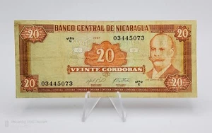 Scarce Nicaragua Banknote  Circulated  20 Cordobas 1997  P-185 - Picture 1 of 2