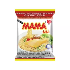 Mama Instant Nudelsuppe mit Chicken Huhn Aroma 55g zart zeitsparend qualitativ - Bild 1 von 1