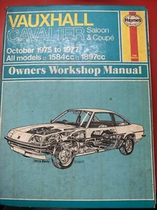 Haynes Owners Workshop Manual Vauxhall Cavalier Saloon / Coupe 1975-1977 #315 - Picture 1 of 3