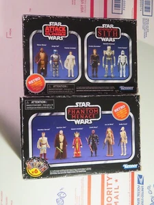 Star Wars Retro Collection Phantom Attack of Clones Revenge of Sith NUR VERPACKUNG - Bild 1 von 8