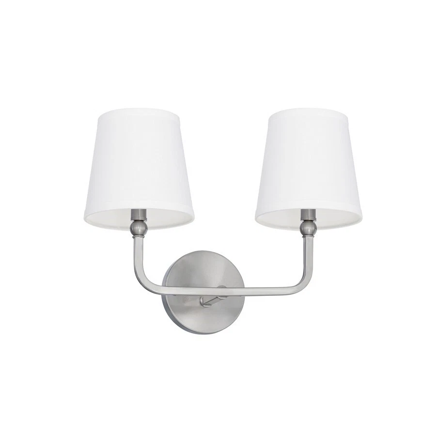 OPEN BOX ITEM: Capital Lighting Dawson 2 Light Vanity, BRNK - CL119321BN-674 - Image 1 of 1