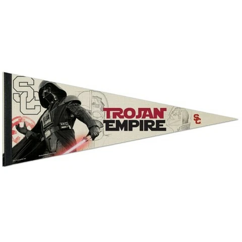 USC TROJANS STAR WARS DARTH VADER PREMIUM QUALITY PENNANT 12"X30" BANNER Cover