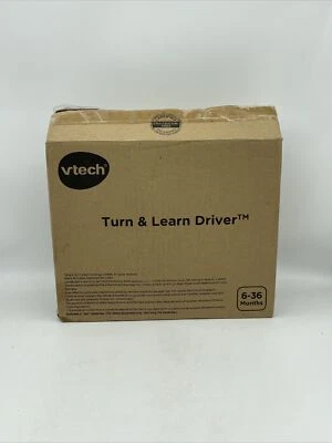 VTech Turn and Learn Driver Steering Wheel Toy. Ages 6-36 Months. - Image 1 of 4