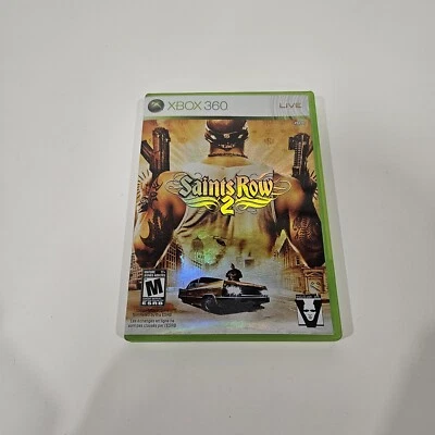 Saints Row 2 (Microsoft Xbox 360, 2008) CIB (Disc Is Platinum Hits) - Image 1 of 2