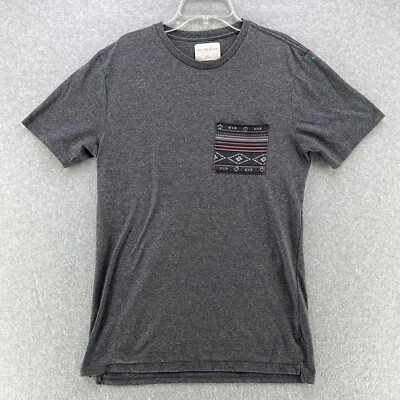 Camiseta On The Byas Para Hombres Pequeña S Manga Corta Diseño Tribal Bolsillo Camisa Informal Foto 1 de 4