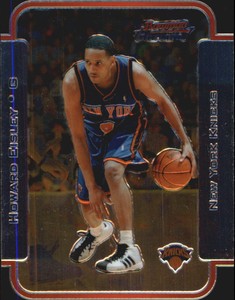 2003-04 Bowman Chrome New York Knicks Basketball Card #54 Howard Eisley