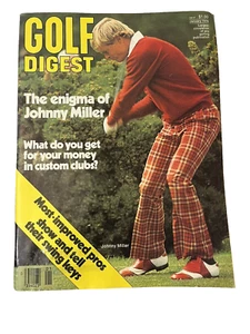 GOLF DIGEST MAGAZINE JANUARY 1978 THE ENIGMA OF JOHNNY MILLER - Picture 1 of 16