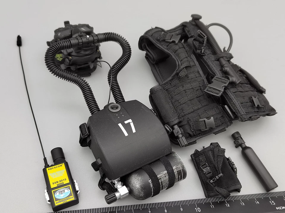 DAMTOYS DAM 78055 Escala 1/6 Reconocimiento Combate Driver Rebreather Set y Chaleco Modelo Foto 1 de 1