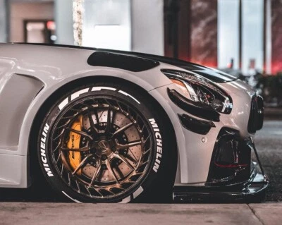 Tyre Lettering For Michelin Tyre Decal Sticker 15 -20"Tire Letter  8x SET  1.00" - Image 1 of 3