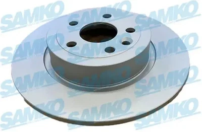 2x Disco de freno macizo A4028PR SAMKO para LAND ROVER RANGE ROVER EVOQUE - Imagen 1 de 4