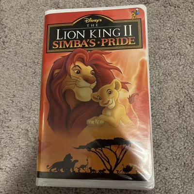 The Lion King II 2 Simba's Pride VHS 1998 Clamshell Walt Disney - Image 1 of 3