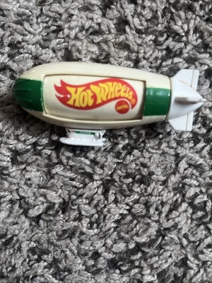 Винтажный 1991 Hot Wheels Fuji дирижабль #12341 Fujifilm белый зеленый хорошее состояние товара - Изображение 1 из 3
