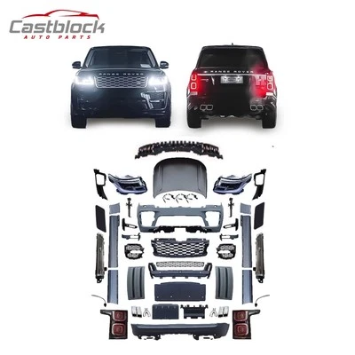 For 2013~2017 Land Rover Upgrade 18-22 Vogue SVO Bumper Body Kit Full Facelift - Image 1 of 4