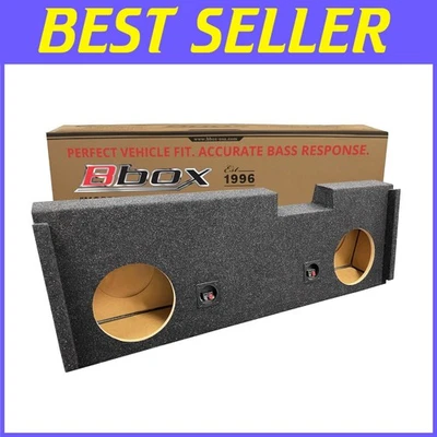 Caja de subwoofer doble de 12" - Carcasa de MDF de ingeniería para Silverado/Sierra 2007-2020 Foto 1 de 4