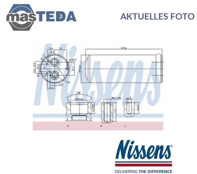 95352 TROCKNER KLIMAANLAGE NISSENS FÜR SEAT EXEO,EXEO ST 1.6L,1.8L,2L - Image 1 of 4