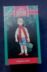 Hallmark Andenken Ornament Christopher Robin Winnie Puuh Sammlung Neu im Karton - Bild 1 von 2