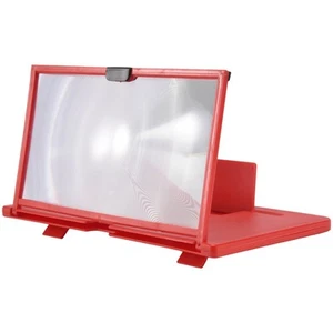 Loupe D'éCran de TéLéPhone Portable 12 Pouces 3D Support de Support D'Ampl2300 - Afbeelding 1 van 8