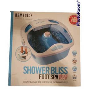 Homedics Doccia Bliss Foot Spa con Calore BOOST Bolle Massaggianti Regalo - Foto 1 di 6
