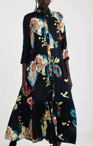 Vestido Camisa Largo Mujer Diseñado por Mr C. Lacroix para Desigual Multicolor Grande - Imagen 1 de 14