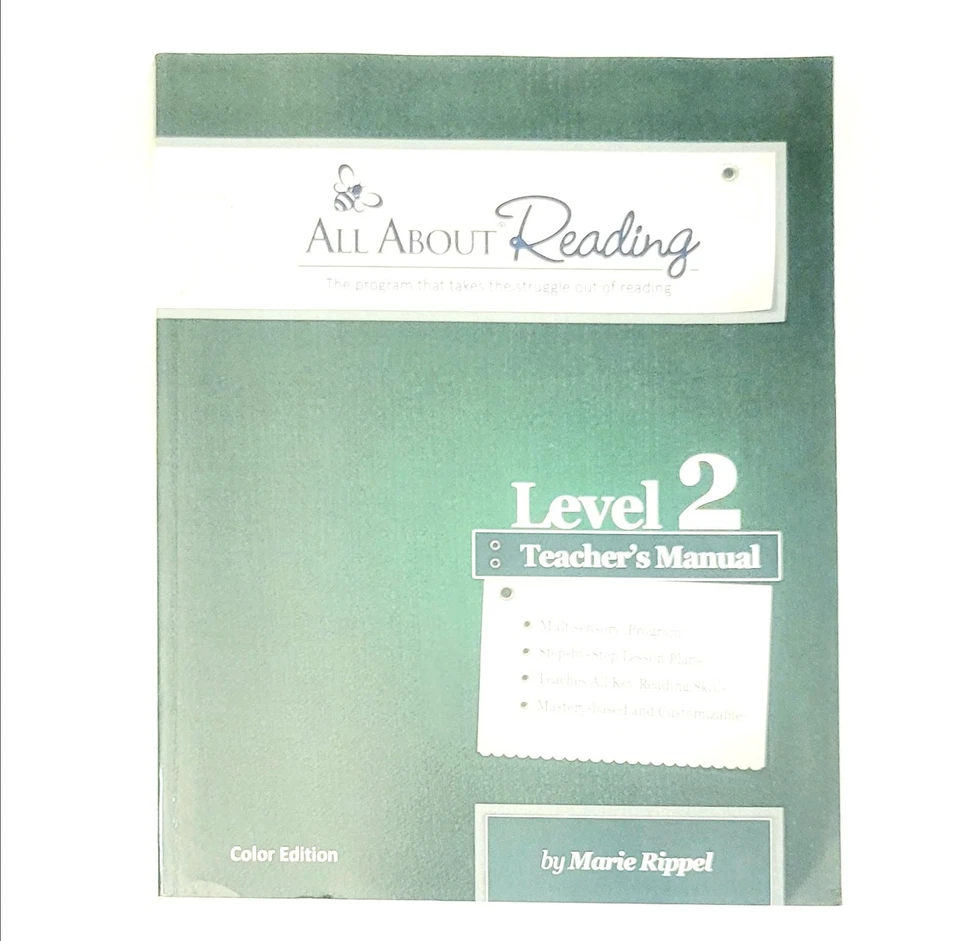 All About Reading Level 2 Teacher's Manual Color Edition - Image 1 of 1