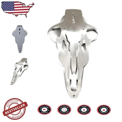 Soporte de asta de montaje en pared - pequeño acero plateado, diseño resistente, exhibición de trofeos Foto 1 de 4