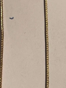 collar cadena espiga oro 14k 1mm - Imagen 1 de 7