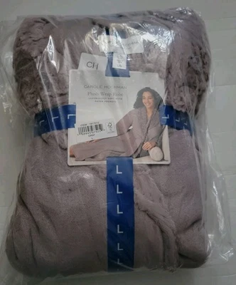 Bata envolvente de felpa para mujer Carole Hochman púrpura claro (etiquetas gris) talla grande nueva con etiquetas Foto 1 de 4