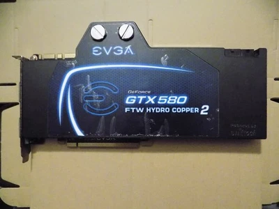 EVGA GeForce GTX 580 FTW Hydro Copper 2 GDDR5 3GB 384-bit PCI-E 2.0 x16 SLI/HDPC - Image 1 of 4