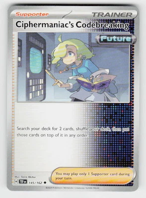 SV05: Temporal Forces #145/162 Ciphermaniac's Codebreaking - Image 1 of 2