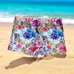 Pantalones Cortos de Natación SHEIN Para Mujer XL Tropicales Florales Playa Piscina Vacaciones Elegante - Imagen 1 de 7
