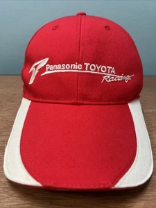 Panasonic Toyota Racing Team F1 Formula 1 One Vintage Red Cotton Hat Cap OneSize - Picture 1 of 6