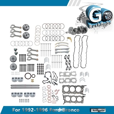 Engine Overhaul Rebuild Kit w/Crankshaft Rods Timing For KIA Sedona/Cadenza 3.3L Foto 1 de 4