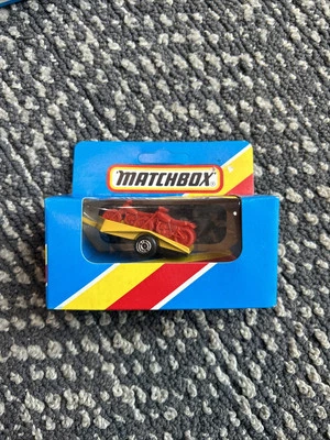 Matchbox Motorcycle Trailer w/ 3 Red Bikes ￼ International Box ￼ - Image 1 of 4
